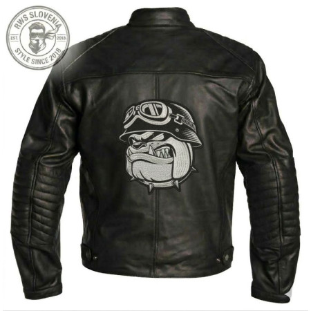 XXL NAŠITEK - BULDOG BIKER XXL 28 X 26 CM