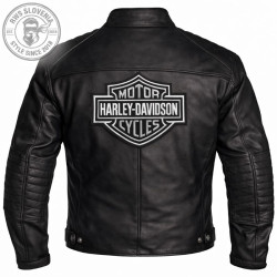 XXL NAŠITEK - HARLEY DAVIDSON GREY - 29 X 25 CM