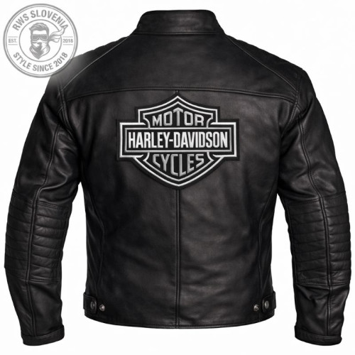 XXL NAŠITEK - HARLEY DAVIDSON GREY - 29 X 25 CM