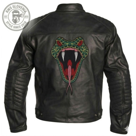 XXL NAŠITEK - GREEN COBRA 35 X 23 CM