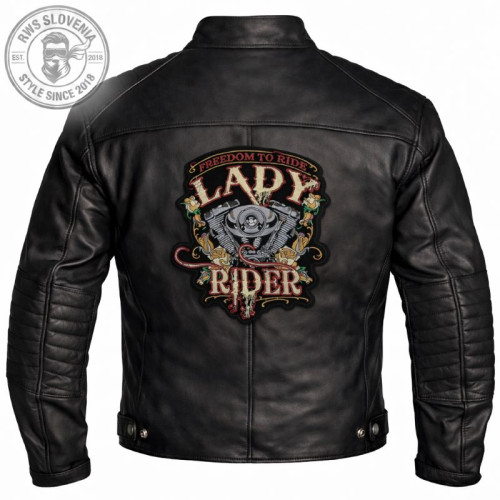 XXL NAŠITEK - LADY RIDER - 26 X 30 CM