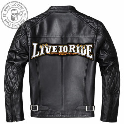 XXL NAŠITEK - LIVE TO RIDE - 31 x 11 CM