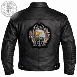 XXL NAŠITEK - OREL - ROUTE 66  30 X 26,5 CM