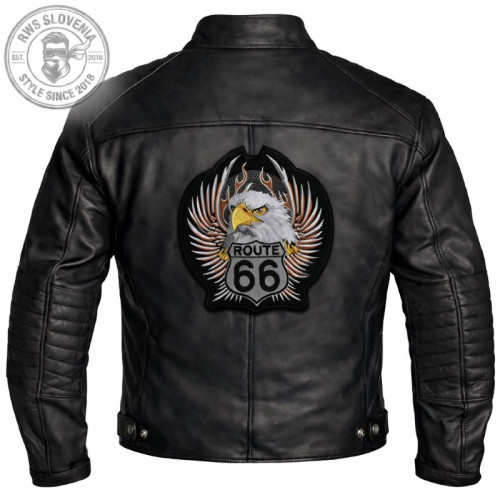 XXL NAŠITEK - OREL - ROUTE 66  30 X 26,5 CM