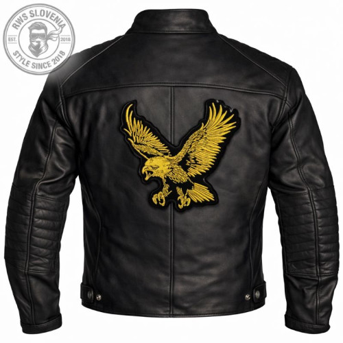 XXL NAŠITEK - ZLATI OREL 30 X 30 CM 