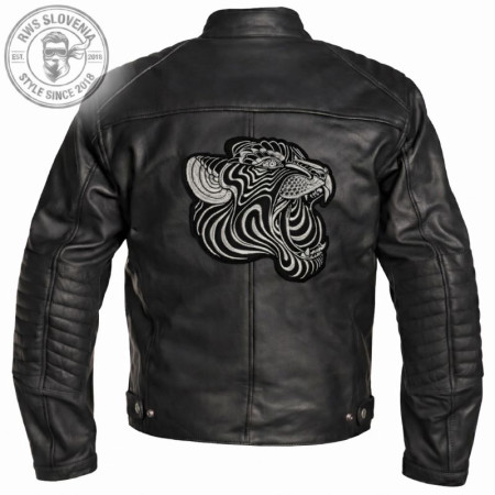 XXL NAŠITEK - BLACK TIGER 24,5 X 28 CM