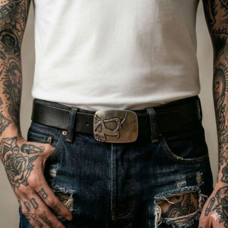 ZAPONKA ZA PAS - METAL SKULL
